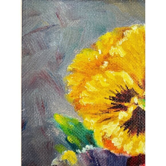 1981 Vintage Botanical Oil Painting Original Art Of Jay Reighs Faresed-4 - Picture 5 of 13